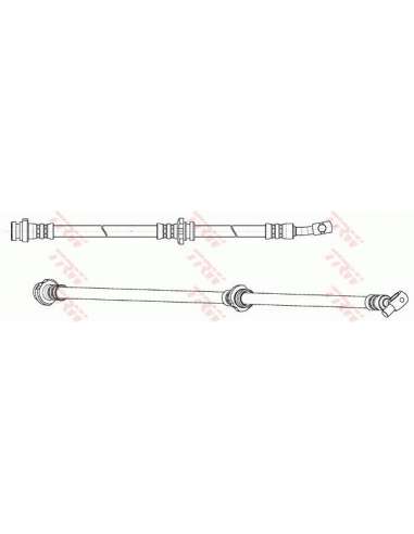 Tubo flexible de frenos Trw PHD1190 - LATIGUILLO