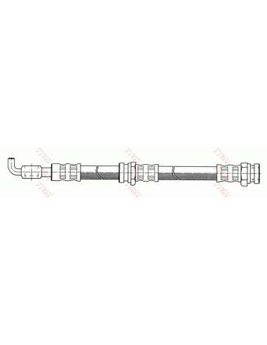 Tubo flexible de frenos Trw PHD122 - LATIGUILLO