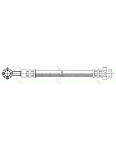 Tubo flexible de frenos Trw PHD156 - LATIGUILLO