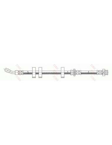 Tubo flexible de frenos Trw PHD157 - LATIGUILLO