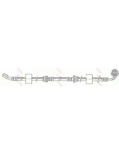 Tubo flexible de frenos Trw PHD172 - LATIGUILLO