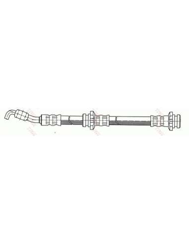 Tubo flexible de frenos Trw PHD173 - LATIGUILLO