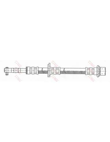 Tubo flexible de frenos Trw PHD202 - LATIGUILLO