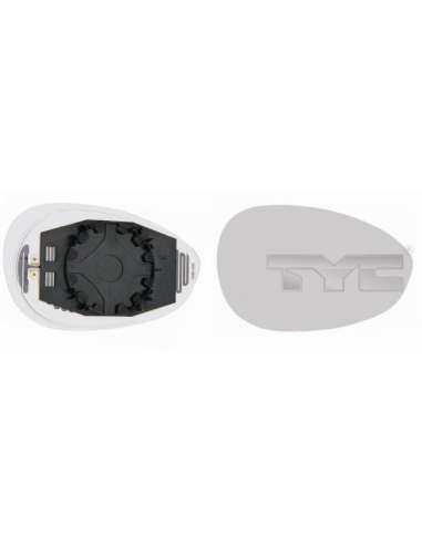 Cristal de espejo, retrovisor exterior Der. Tyc 309-0067-1 - RETROVISOR TYC