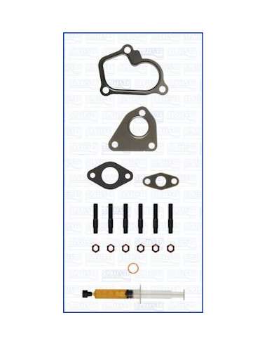 Juego de montaje, turbocompresor Ajusa JTC11580 - JUEGO TURBO COMPLETO S TURBO