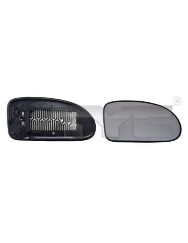 Cristal de espejo, retrovisor exterior Izq. Tyc 310-0032-1 - RETROVISOR TYC
