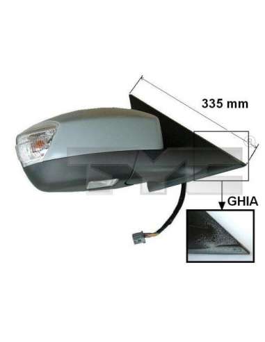 Retrovisor exterior Der. Tyc 310-0119 - RETROVISOR TYC