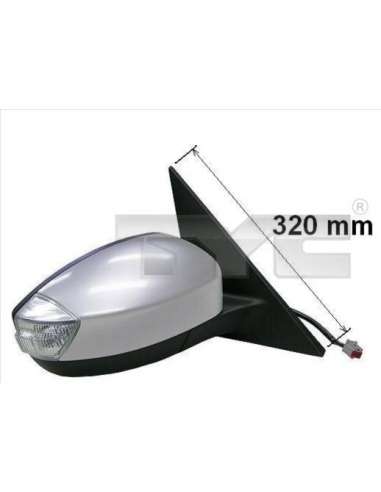 Retrovisor exterior Izq. Tyc 310-0122 - RETROVISOR TYC