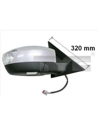 Retrovisor exterior Izq. Tyc 310-0126 - RETROVISOR TYC