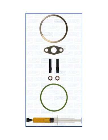 Juego de montaje, turbocompresor Ajusa JTC11630 - JUEGO TURBO COMPLETO S TURBO