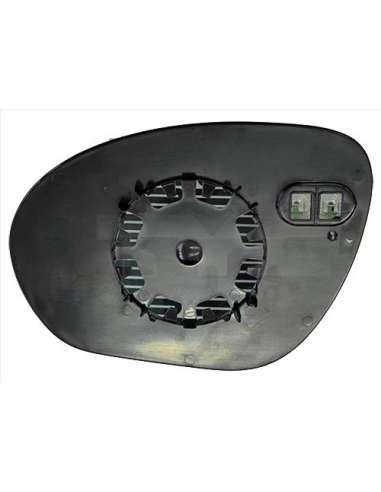 Cristal de espejo, retrovisor exterior Der. Tyc 324-0043-1 - RETROVISOR TYC