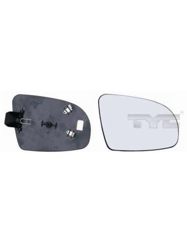 Cristal de espejo, retrovisor exterior Izq. Tyc 325-0022-1 - RETROVISOR TYC