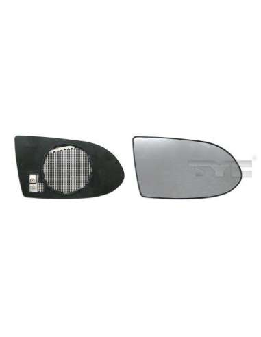 Cristal de espejo, retrovisor exterior Izq. Tyc 325-0046-1 - RETROVISOR TYC