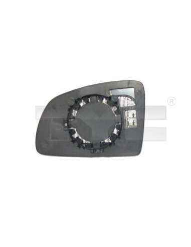 Cristal de espejo, retrovisor exterior Der. Tyc 325-0067-1 - RETROVISOR TYC