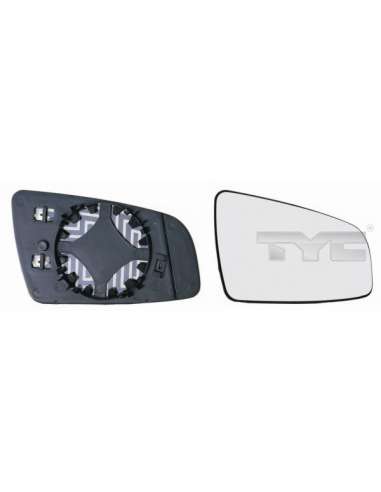 Cristal de espejo, retrovisor exterior Izq. Tyc 325-0084-1 - RETROVISOR TYC
