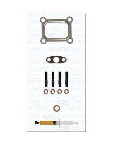 Juego de montaje, turbocompresor Ajusa JTC11801 - JUEGO TURBO COMPLETO S TURBO