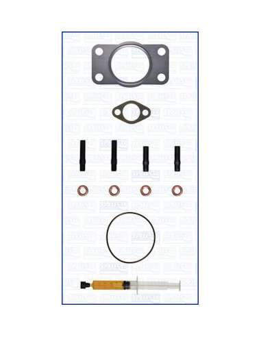 Juego de montaje, turbocompresor Ajusa JTC11812 - JUEGO TURBO COMPLETO S TURBO