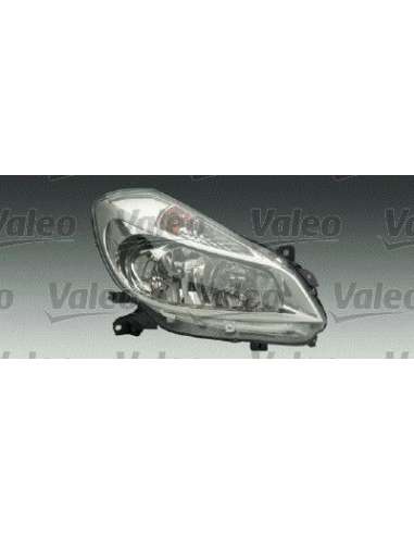Faro principal Der. Valeo 043747 - CLIO 02/2008 -  PROYECTOR  H7 H1 - ORIGINAL PART