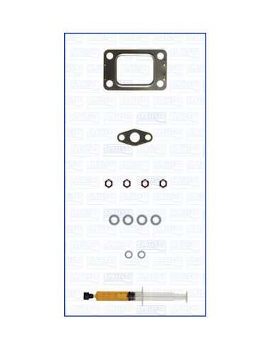 Juego de montaje, turbocompresor Ajusa JTC12133 - JUEGO TURBO COMPLETO