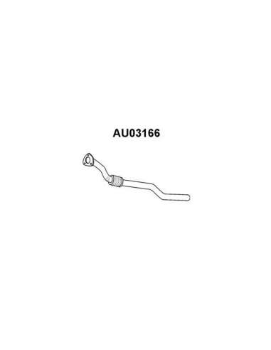 Tubo de escape Veneporte 112.AU03166 - AUDI A4/A6/PASSAT 1.8/2.0 94-TUBO FRT Original VAICO Quality