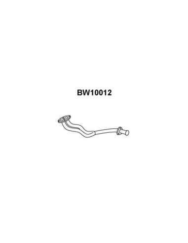Tubo de escape Veneporte 112.BW10012 - BMW E30 82-87 TUBO COLECTOR Original VAICO Quality