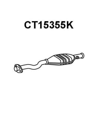 Catalizador Veneporte 112.CT15355K - CITROEN SAXO/106 II 1.4I 8V 96-03C AT Fuel Parts