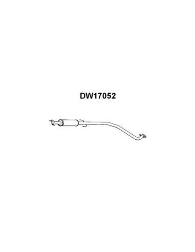Silenciador posterior Veneporte 112.DW17052 - DAEWOO KALOS 1.2i HB 02-SIL FRENTE