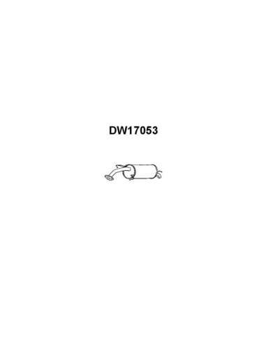 Silenciador posterior Veneporte 112.DW17053 - DAEWOO KALOS 1.2i HB 02-SILENCIOSO TRAS
