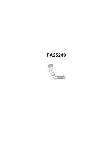 Tubo de escape Veneporte 112.FA25249 - FIAT PUNTO 90 94-TUBO COLECTOR