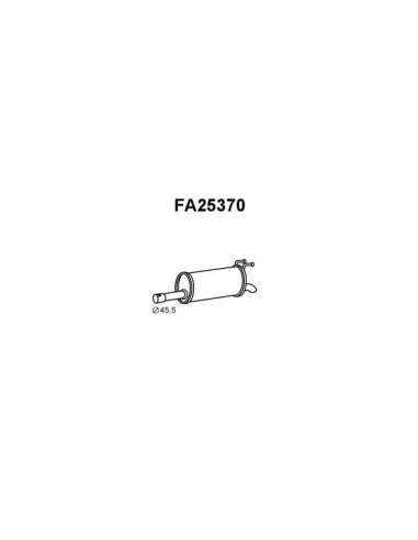 Silenciador posterior Veneporte 112.FA25370 - FIAT MULTIPLA 1.6 98-05-SILENCIOSO TRAS