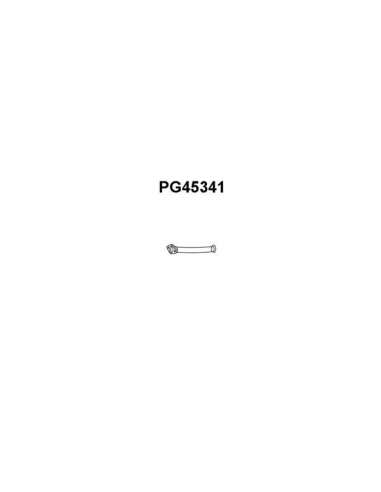 Tubo de escape Veneporte 112.PG45341 - PEUGEOT 206 1.4 98-TUBO FRENTE