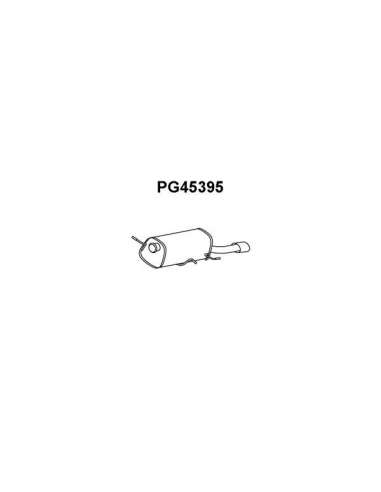 Silenciador posterior Veneporte 112.PG45395 - PEUGEOT 307 CC 2.0I 00-SILENCI.TR