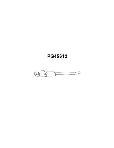 silenciador del medio Veneporte 112.PG45612 - PEUGEOT EXPERT/SCUDO/JUM 1.9D 98-S IL FRT