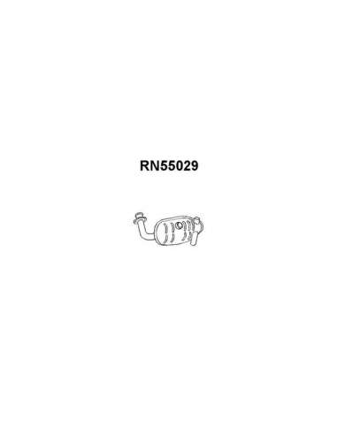 Silenciador posterior Veneporte 112.RN55029 - RENAULT 5 84SIL.FRT