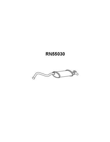 Silenciador posterior Veneporte 112.RN55030 - RENAULT 21 87-SIL.TRAS