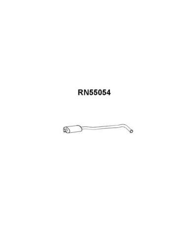 silenciador del medio Veneporte 112.RN55054 - RENAULT CLIO 90-SIL.INTERIOR (1.2)