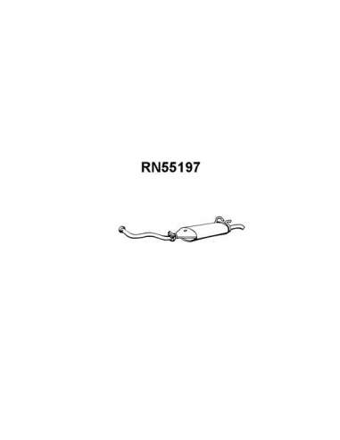 Silenciador posterior Veneporte 112.RN55197 - RENAULT 19 89-SIL TRAS (1.4 KAT)
