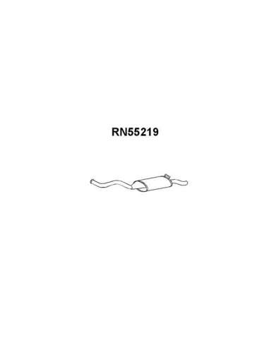 Silenciador posterior Veneporte 112.RN55219 - RENAULT 19 92-SILENCIOSO TRAS (1.4 KAT)