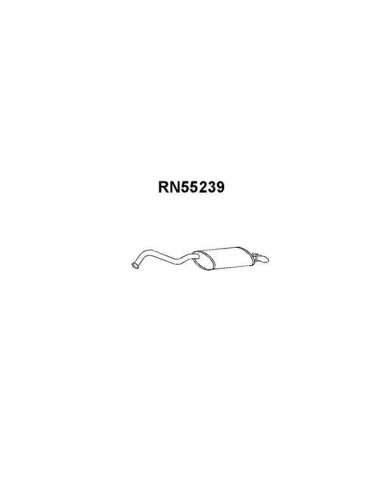 Silenciador posterior Veneporte 112.RN55239 - RENAULT 21 5P 89-SILENCIOSO TRAS