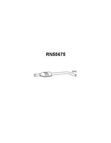 Silenciador posterior Veneporte 112.RN55675 - RENAULT MEGANE 1.4 16V 99-SILEN FR T