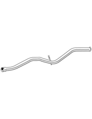 Tubo de escape Walker 07777 - PEUGEOT 307 2.0HDi 90HK 03/