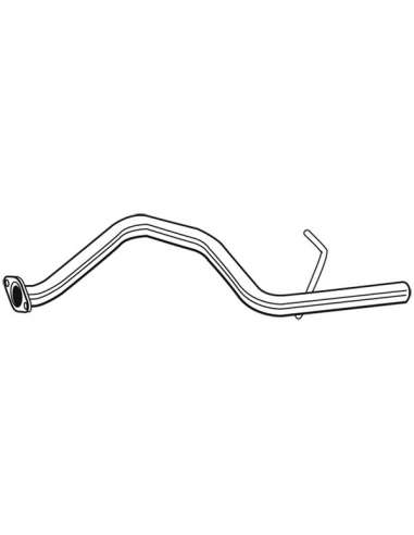Tubo de escape Walker 08232 - DAIHATSU Sirion / YRV 1.0 05/