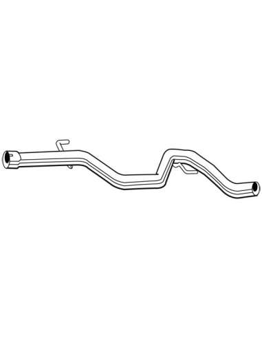 Tubo de escape Walker 08964 - OPEL Vectra C 1.9CDTi 04/04--