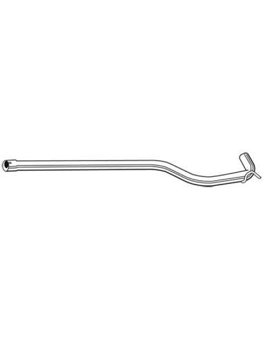 Tubo de escape Walker 08997 - CHRYSLER PT Cruiser 2.0/2.4/2