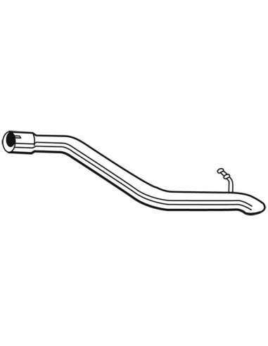 Tubo de escape Walker 10358 - FORD Transit Connect 1.8TDCI
