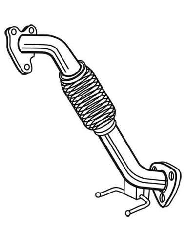 Tubo de escape Walker 10363 - VW SHARAN 1.9TDI 04/00-11/05