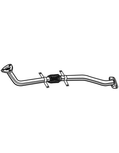 Tubo de escape Walker 10366 - NISSAN PRIMERA 1.6 06/96-02/0
