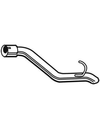 Tubo de escape Walker 10371 - FORD Focus II WGN 1.4-2.0i 09