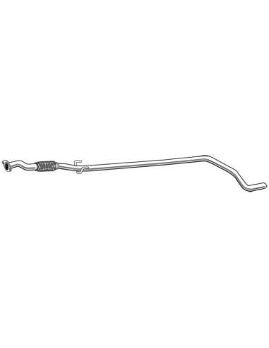 Tubo de escape Walker 10393 - FIAT GRANDE PUNTO 1.3D 199A2