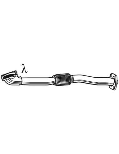 Tubo de escape Walker 10429 - Suzuki Swift 1.3 05/02- FP